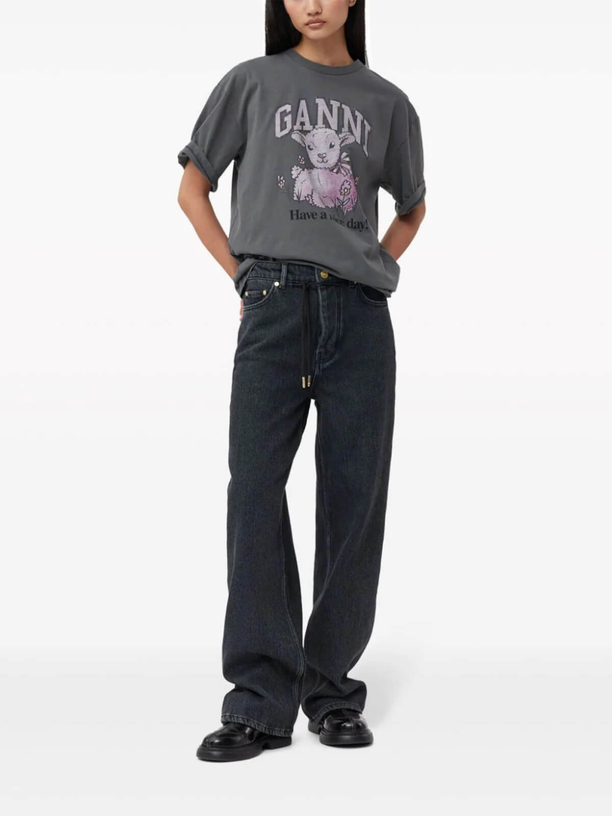 Graphic Print Blend T-shirt – Image 3