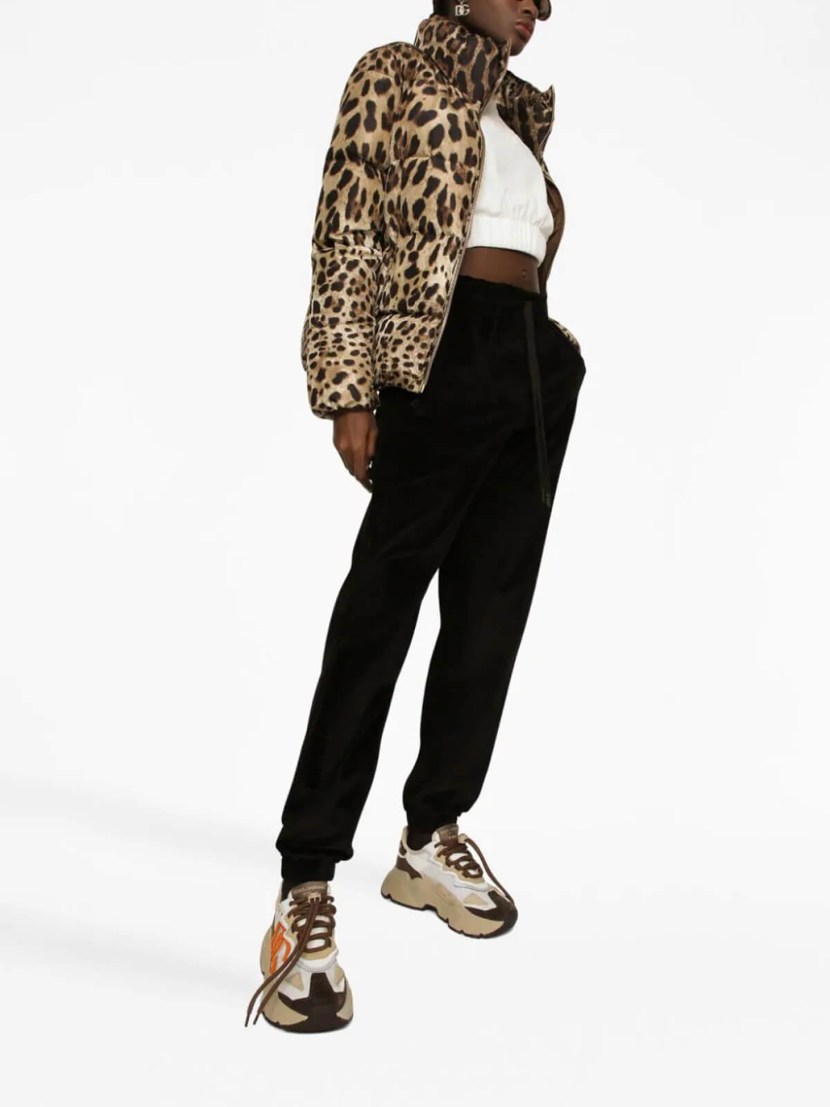 Leopard Print Padded Jacket – Image 4